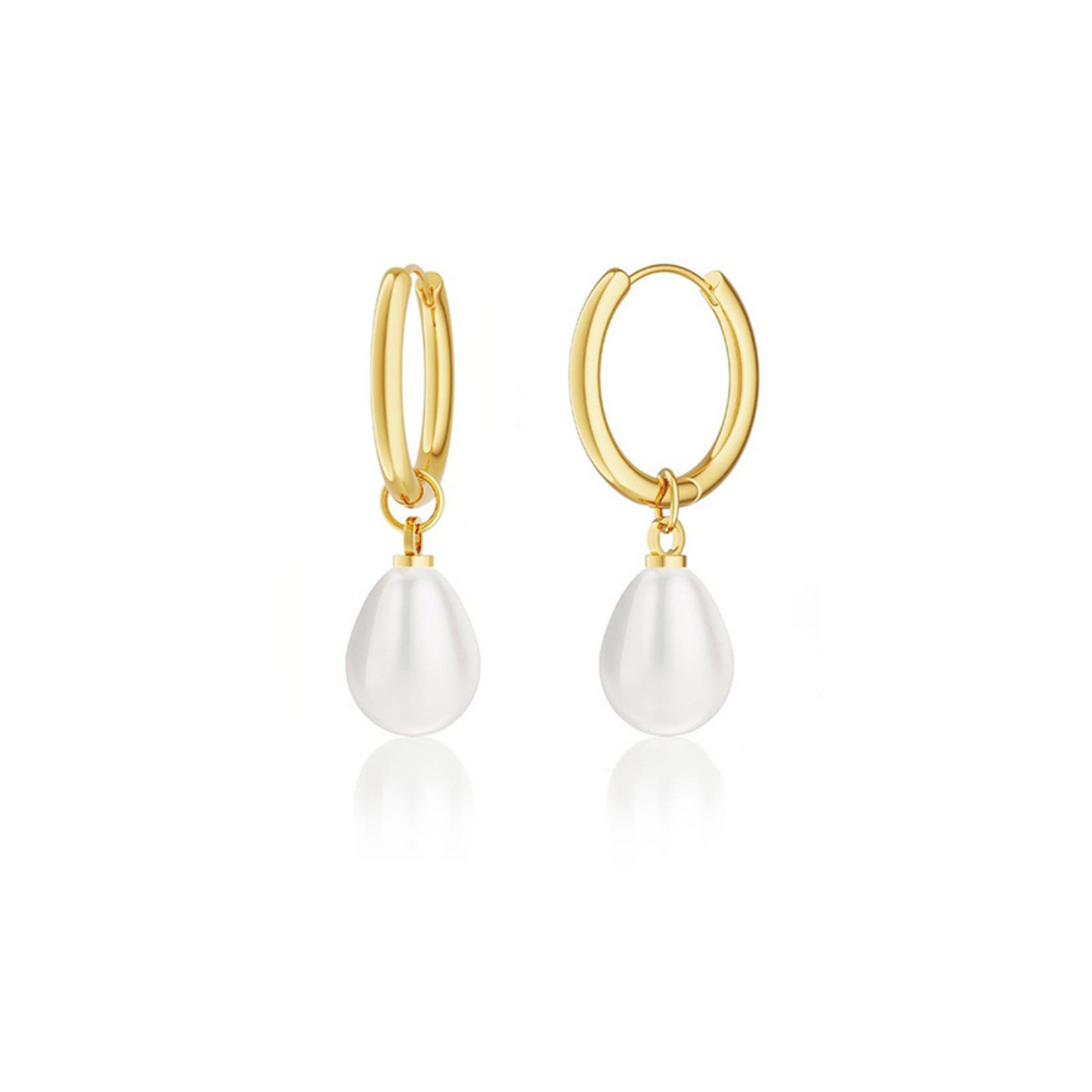 Pearl Drop Earrings - Waterprooof Jewellery Piece