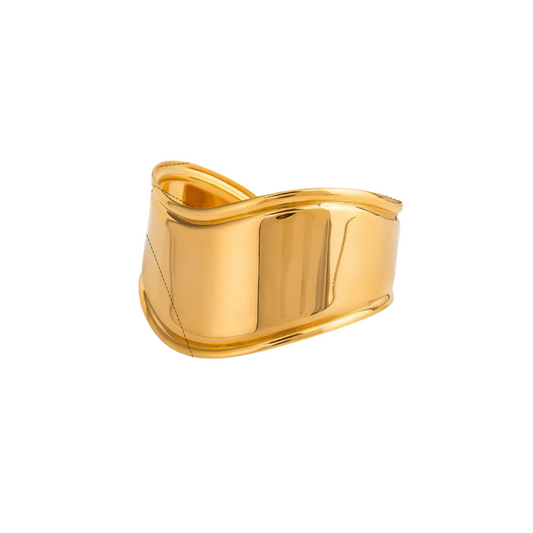 18k Gold Plated Bangle waterproof jewellery pice