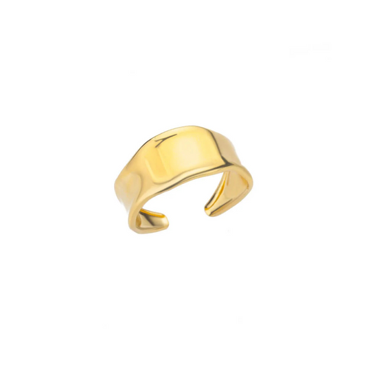 Waterproof Jewellery Piece Gold Plated Ring